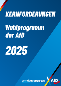 AfD-Kernforderungen Bundestagswahl 2025